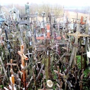 La Colline des Croix a Siauliai ( Lituanie )