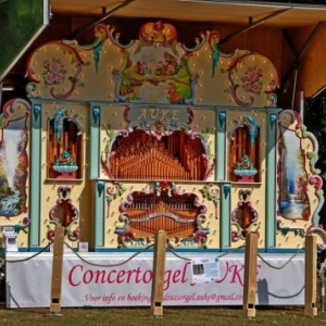 Concert d'orgue sur remorque ( Wieze / Belgique )