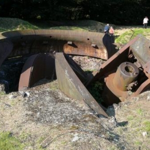 Les degats provoques par le bombardement du 15 aout 1914