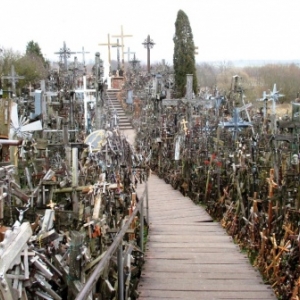 La Colline des Croix a Siauliai ( Lituanie )