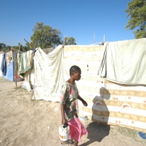 Des abris de fortune