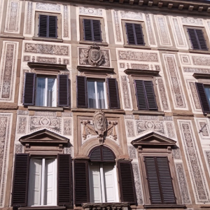 Façade florentine ( photo F. Detry )