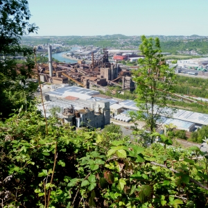 Paysage du bassin industriel liégeois