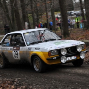 Mourgues-Jallet equipage franco belge avec leur Opel Ascona B