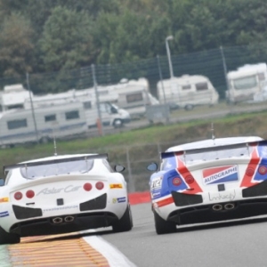 Les deux Ginetta d Astur Car: Lemeret a gauche et Mondron a droite.