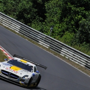 24 heures du Nürburgring. Le team Marc VDS malchanceux!