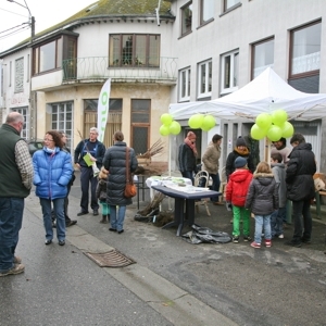 Distribution arbustes fruitiers Gedinne Ecolo