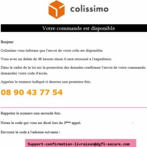 Mail frauduleux, plus d'infos