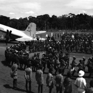 DC3 en 1951 ligne Uele