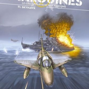 Malouines, Le ciel appartient aux Faucons (T1) - Skyhawk, N. Barron & W. Taborda – Editions Paquet.