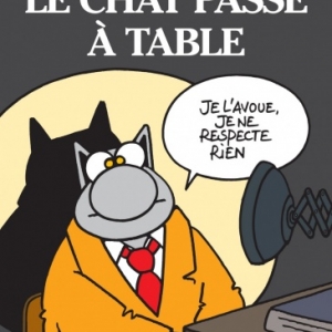 Le Chat passe a table de Philippe Geluck   Casterman.