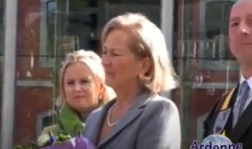 video 01:  la Reine Paola a visité cette magnifique exposition à l'abbaye de Stavelot.