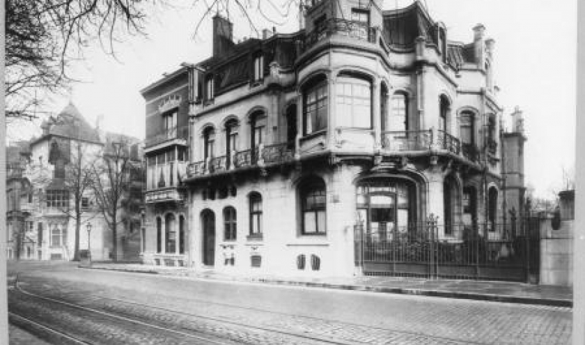 hotel aubecq begin 20ste eeuw (©musée Horta)