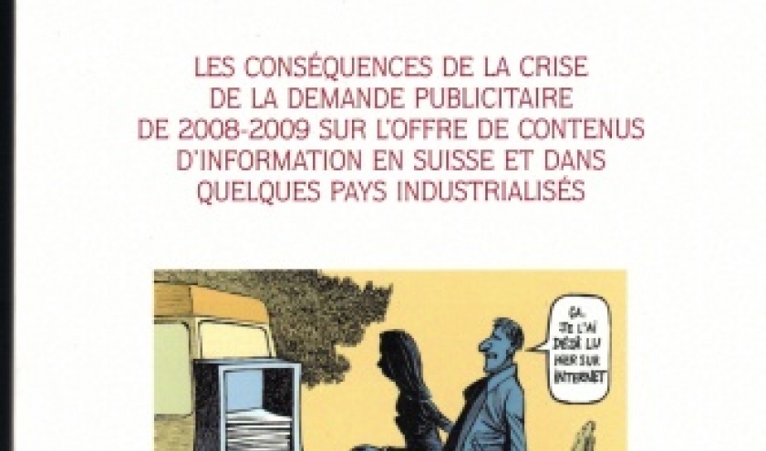 LA MUTATION DE LA PRESSE ÉCRITE À L'ÈRE NUMÉRIQUE par le Dr Philippe Amez-Droz