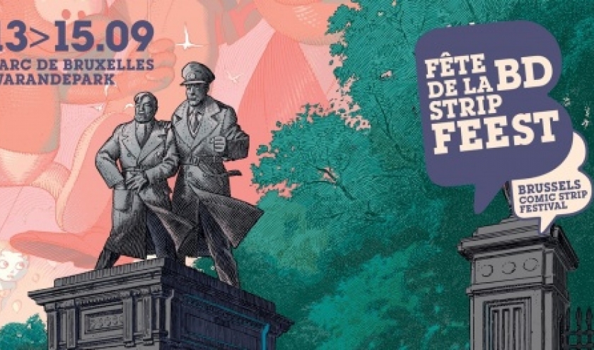 10e "Fête de la BD", à Bruxelles, jusqu'au 15 septembre