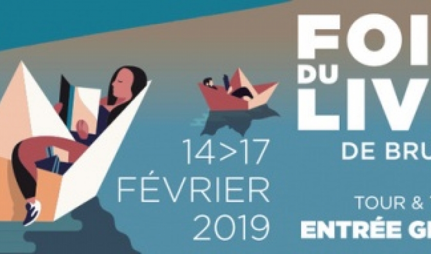 50ème "Foire du Livre", son "Flirt flamand", l'Europe et la BD, à "Tour et Taxis", du 14 au 17 Février