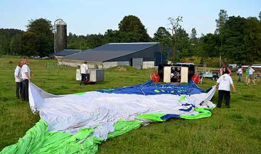 vol en ballon en Wallonie - photo 7637