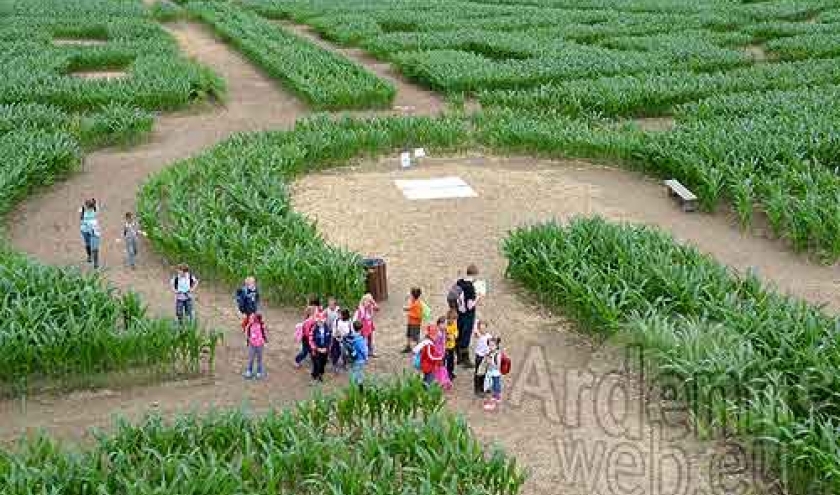 Le Labyrinthe de Barvaux avec les Mayas