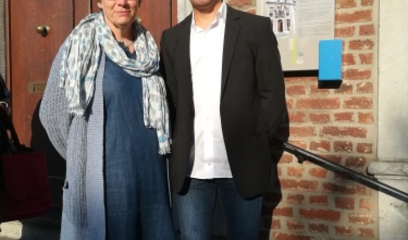 1, Spa Commerce. Le nouveau, President Jonathan Quoilin et Catherine Geyr, presidente sortante 1, Spa Commerce. Le nouveau, President Jonathan Quoilin et Catherine Geyr, presidente sortante