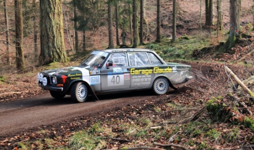 Sebastien GLAUDE et Jacques GERARD en Volvo 144S de 1967