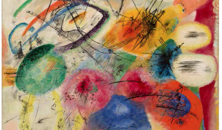 Vasily Kandinsky Lignes noires (Schwarze Linien), décembre 1913 Huile sur toile 130,5 × 131,1 cm Vasily Kandinsky Lignes noires (Schwarze Linien), décembre 1913 Huile sur toile 130,5 × 131,1 cm