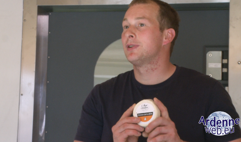 Mont lait fleuri, fromagerie artisanale en Ardenne.