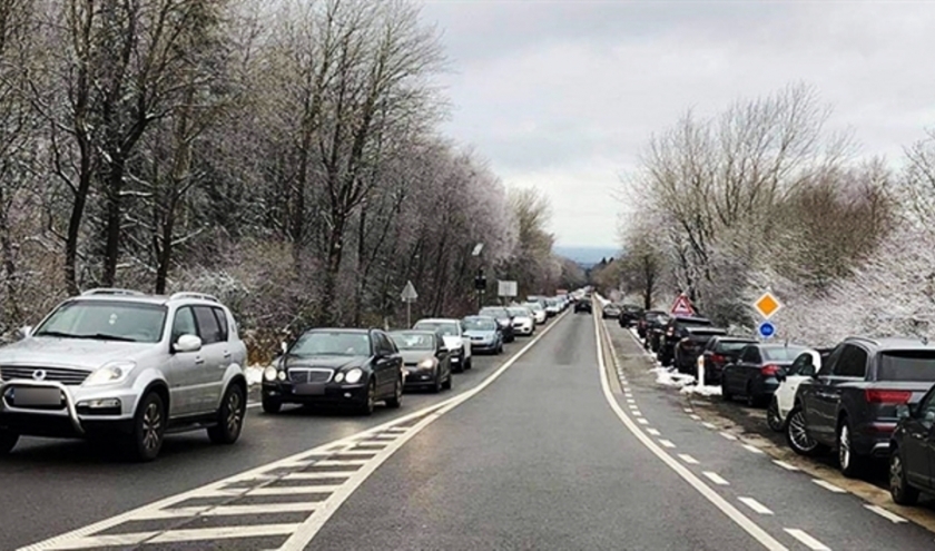 Affluence à la Baraque Michel  ( Photo RTL )