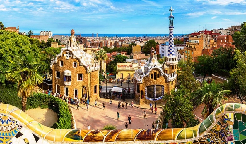 Parc Guell à Barcelone