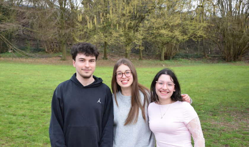 Anthony, Alice et Victoria évoquent une expérience très enrichissante. ©EDA - D.G.