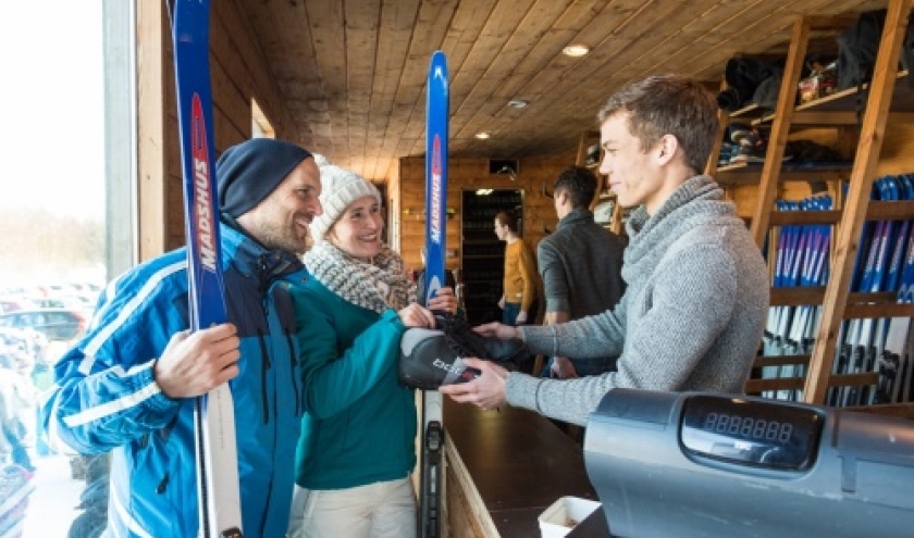 Location de skis ( Photo East Belgium )