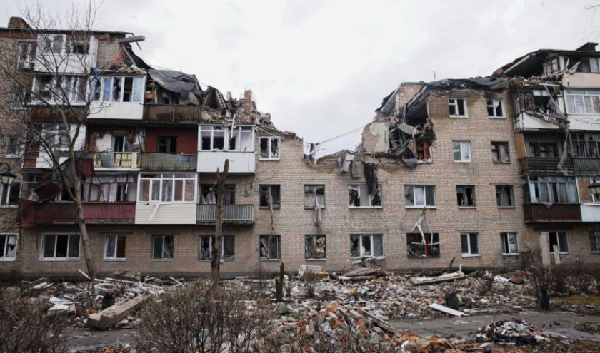 Guerre en Ukraine ( photo "Le Monde")