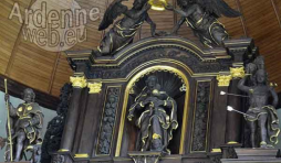 Statues de St-Roch et de St-Sébastien, église décanale Ste-Catherine de Houffalize.