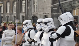 La semaine fantastique à Liège: Darth Vader Balloon et Bal des Jedi 