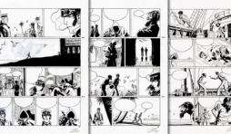 Planches originales, a l encre de chine, signees (c) Ruben Pellejero, 2020