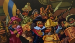 "Nightwatch II" (2016) (c) Peter Saul/"Artist s Rights Society", New York