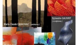 Espace Art Gallery expose Marie Claude Cavagnac, Ya Wen Hsu ,Felicia Trales Carlos,