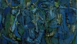 peintre belge Pierre Lahaut . Jolis mois de mai. 1961