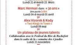  le festival du rire de Rochefort et Jeantrancene