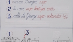 Plan des points d'exposition