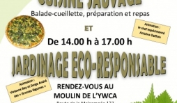 cuisine sauvage et jardinage eco-responsable